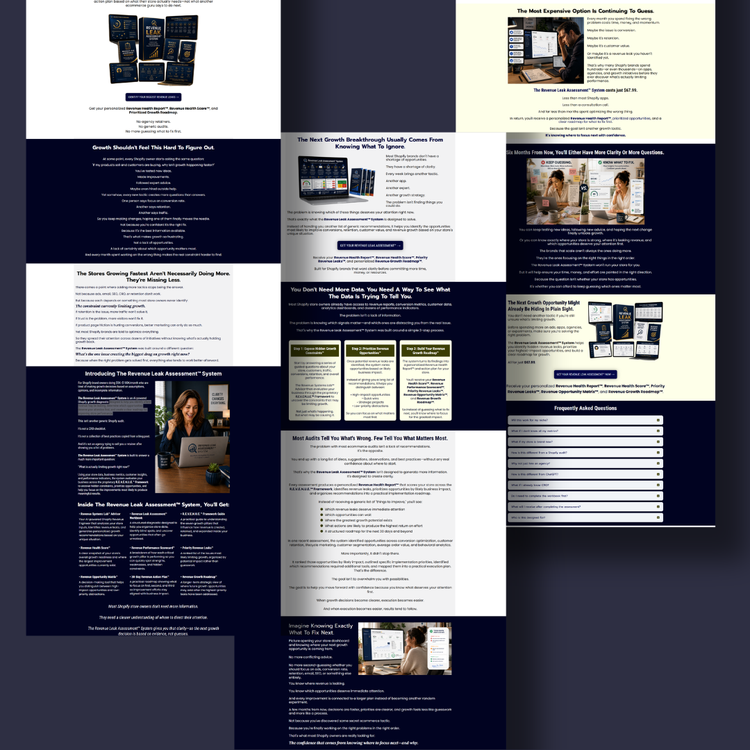Websites & Landing Pages