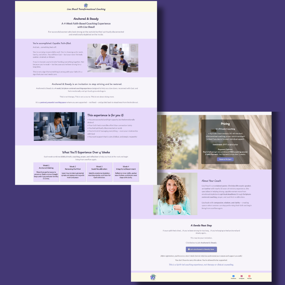 Websites & Landing Pages