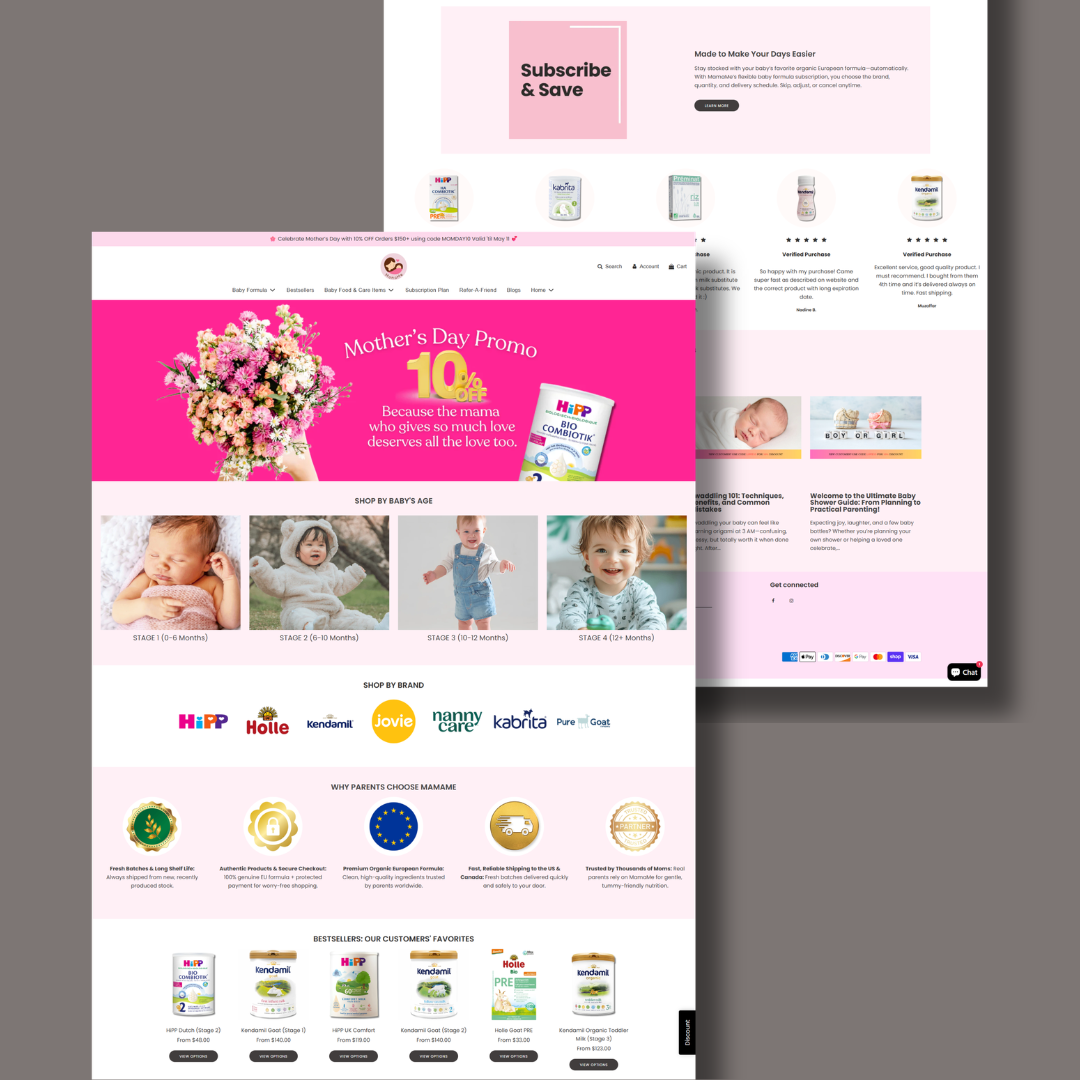Websites & Landing Pages