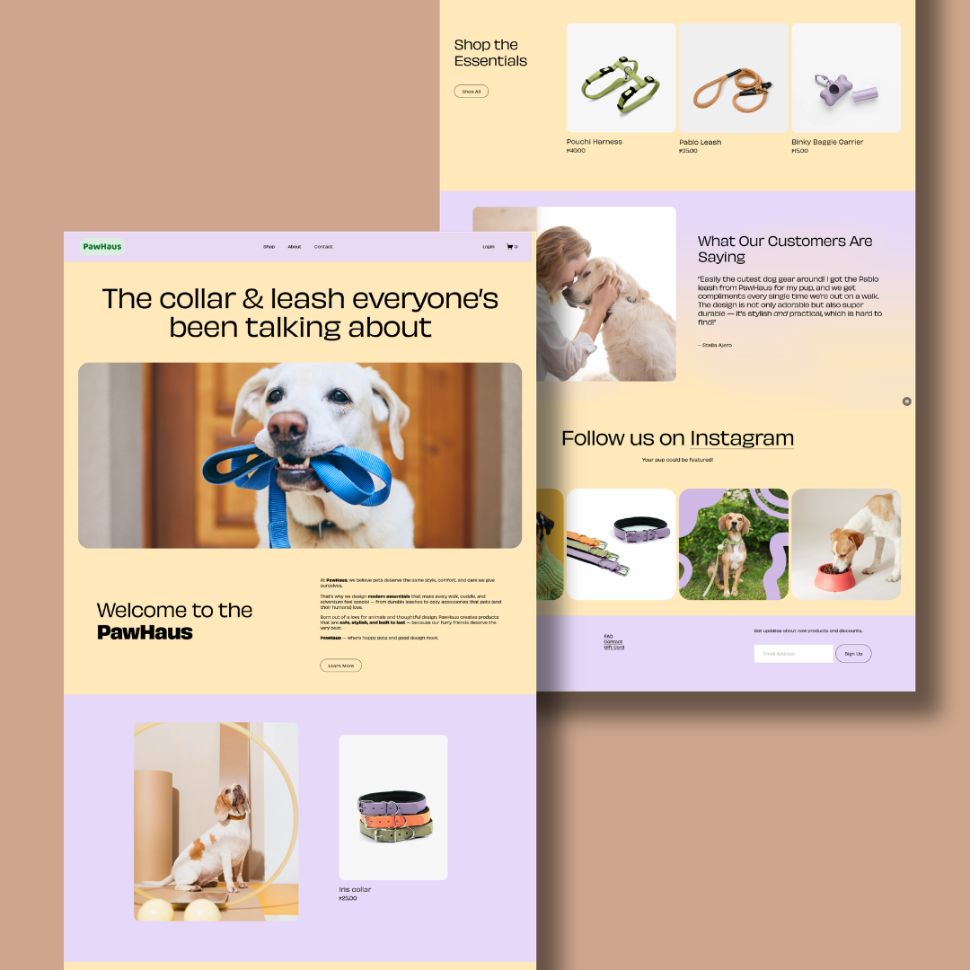 Websites & Landing Pages